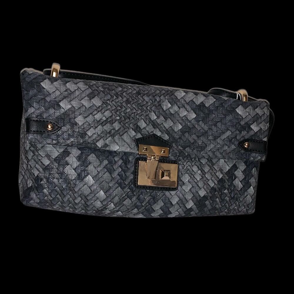 Handbag Republic Vegan Leather Woven Dark Academia Retro Grunge Boho Bag